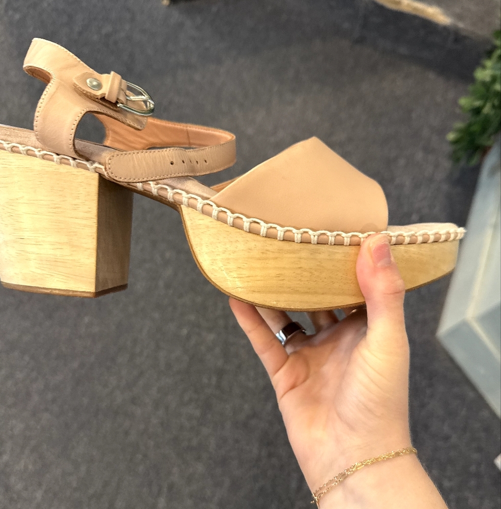 RARE Nwob Sz 13 New Rachel Comey Women's Tan Platform Sandals